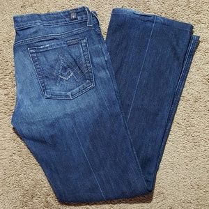7 For All Mankind "A" Pocket Jeans Size 32